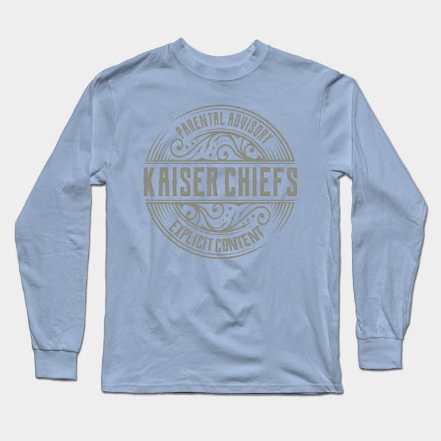 Kaiser Chiefs Vintage Ornament Long Sleeve T-Shirt by irbey